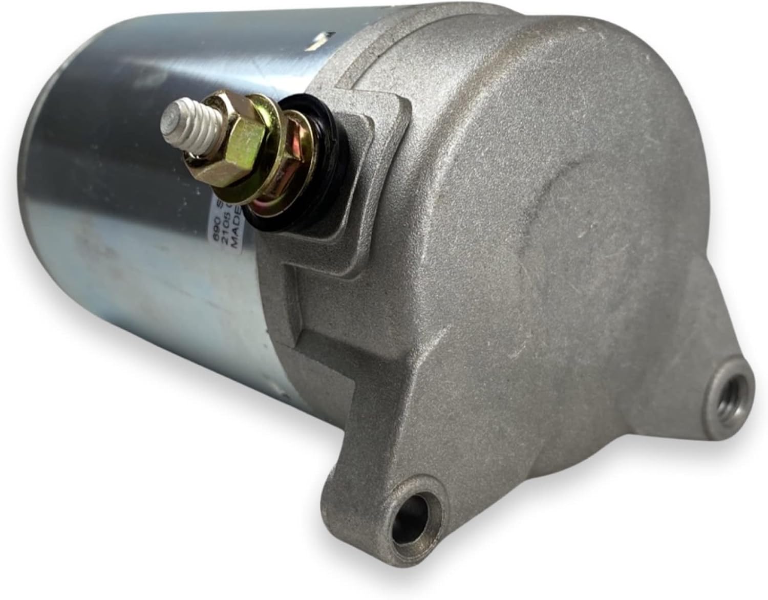 Quad Logic Starter Motor, showing electrical terminal