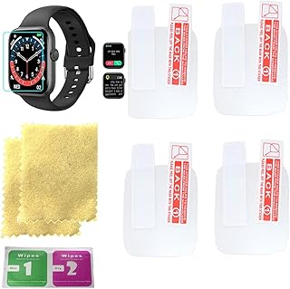 Octelect high resolution screen protector for kimnix smart watch protector with 4PCS in one pack