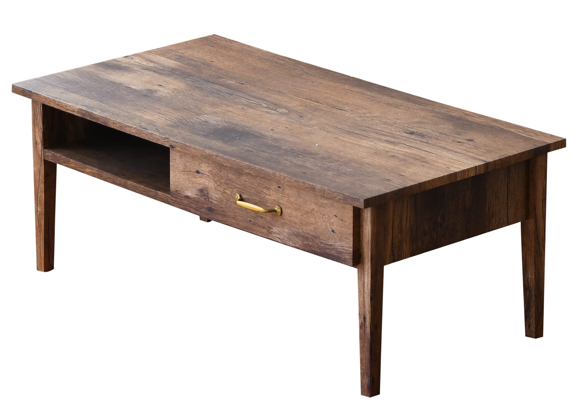 Amazon.co.jp: ヴィンテージ風 テーブル カフェテーブル ローテーブル 