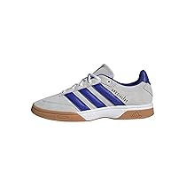 adidas SPEZIALIST Indoor Shoes, Scarpe Sportive Uomo, Cloud White, Lucid Blue, Grey Two, 37 1, 3 EU