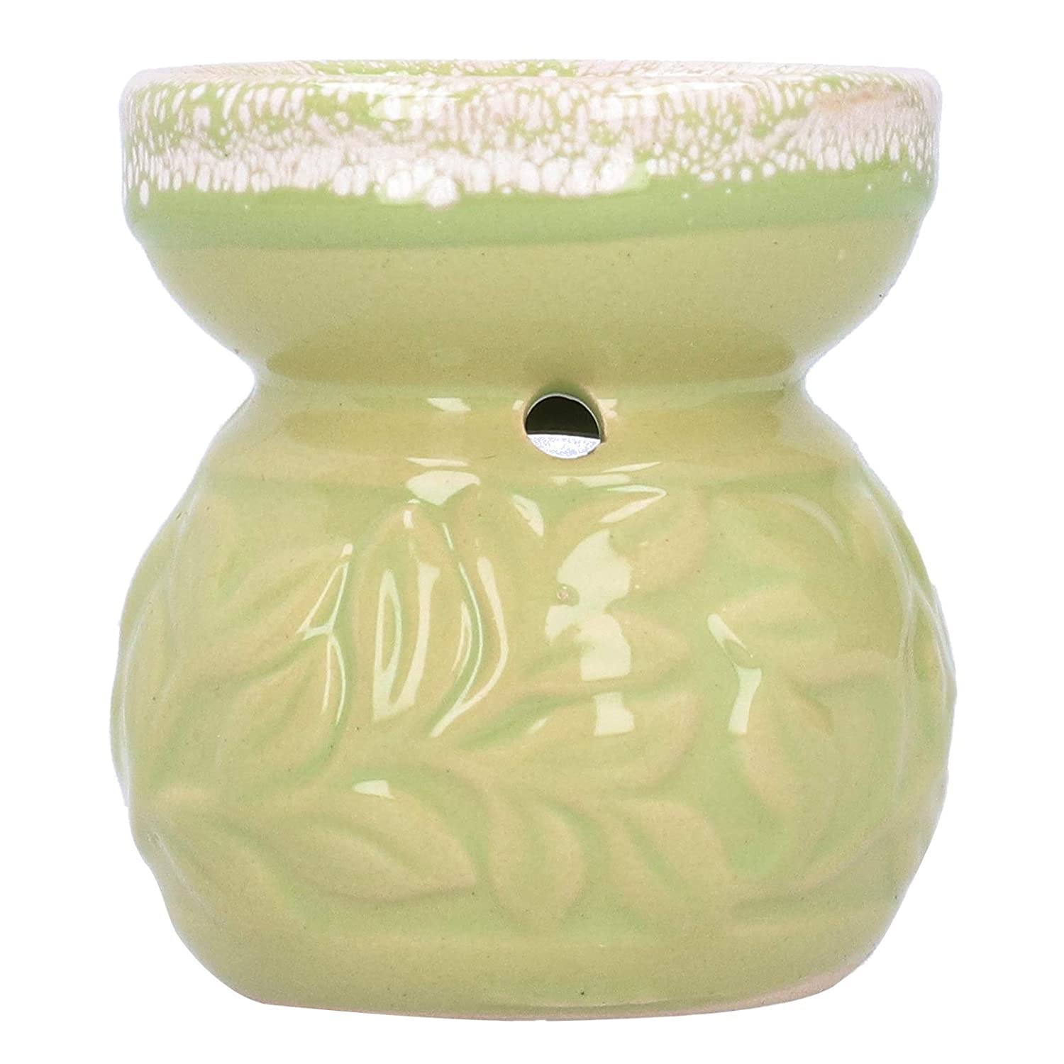 NOBRIM Aromatherapie-Lampe Wachs- und Öl-Keramik-Aromabrenner Aromakerze Keramikofen Dekoration Ätherischer Ölbrenner für Home Office Housewarminggeschenk für Wohnzimmer Studie