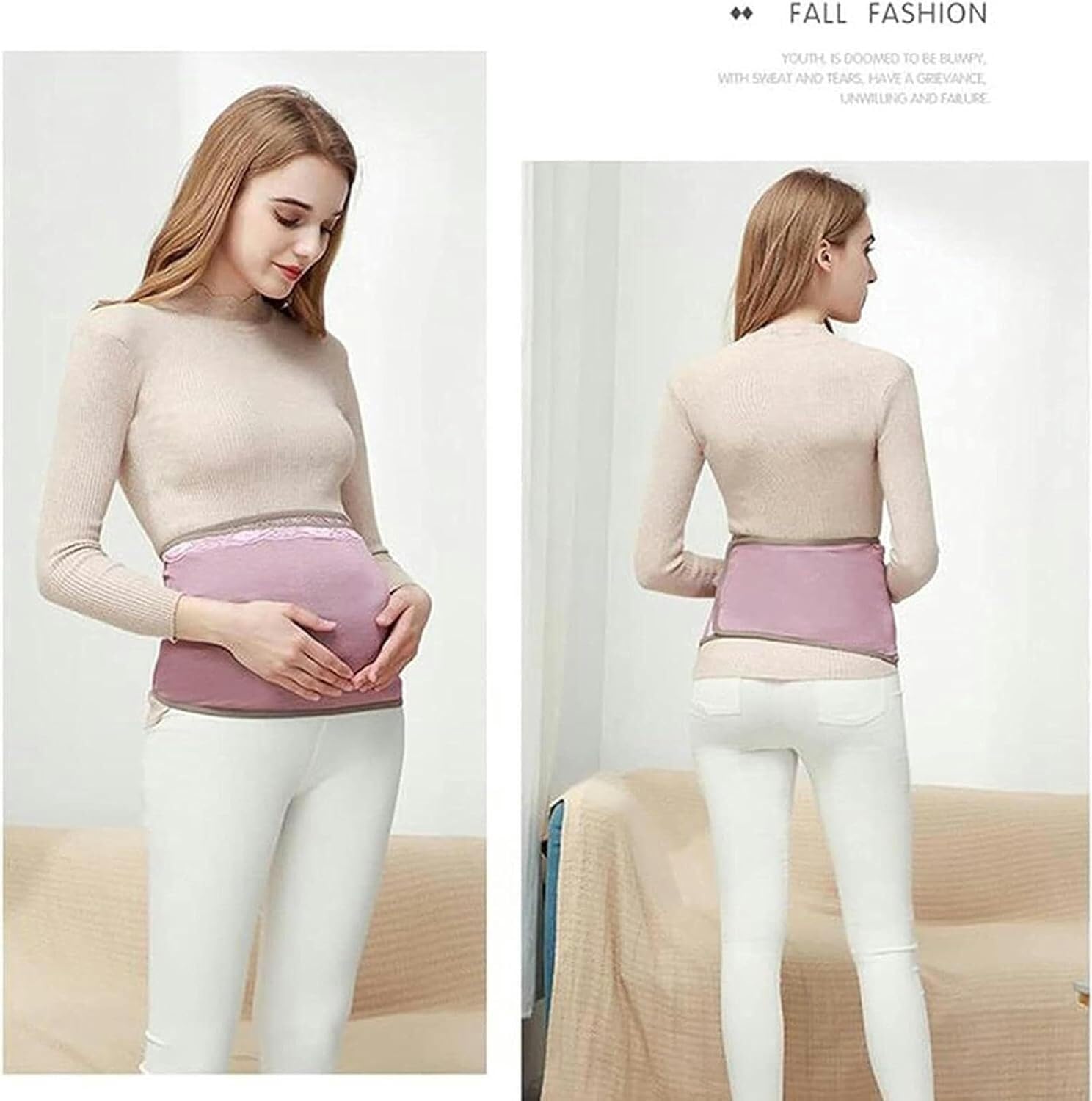 ELzEy Tela de blindaje Bandas abdominales for protección contra la radiación electromagnética utilizadas durante el embarazo, soporte abdominal, ropa de maternidad tela de cobre que bloquea RFID/RF(Gr