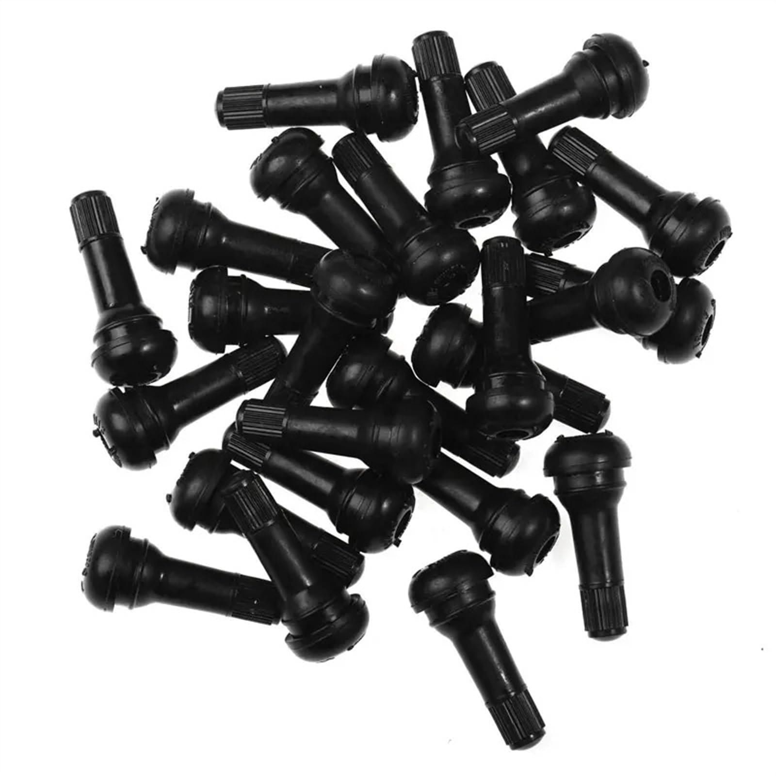 10/20/50 pezzi TR413 Snap-In valvola for pneumatici in gomma nera asta corta accessori for auto(50PCS)