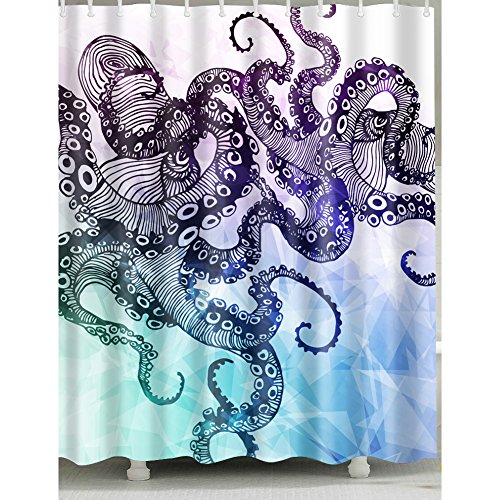 bath best octopus shower curtain