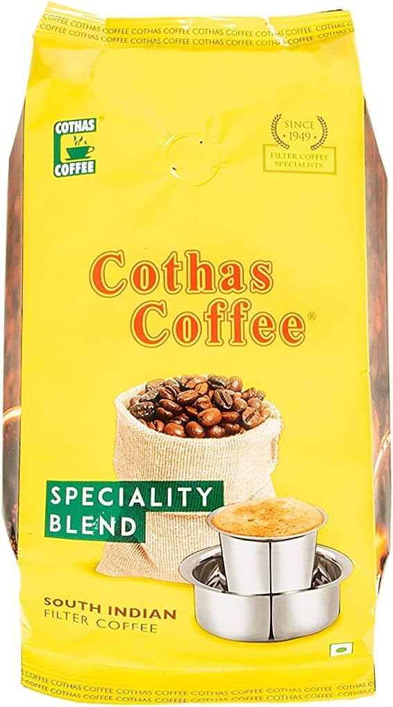 Cothas Specialty Blend | South Indian Filter Coffee | 85% Coffee 15% Chicory | 500 grams