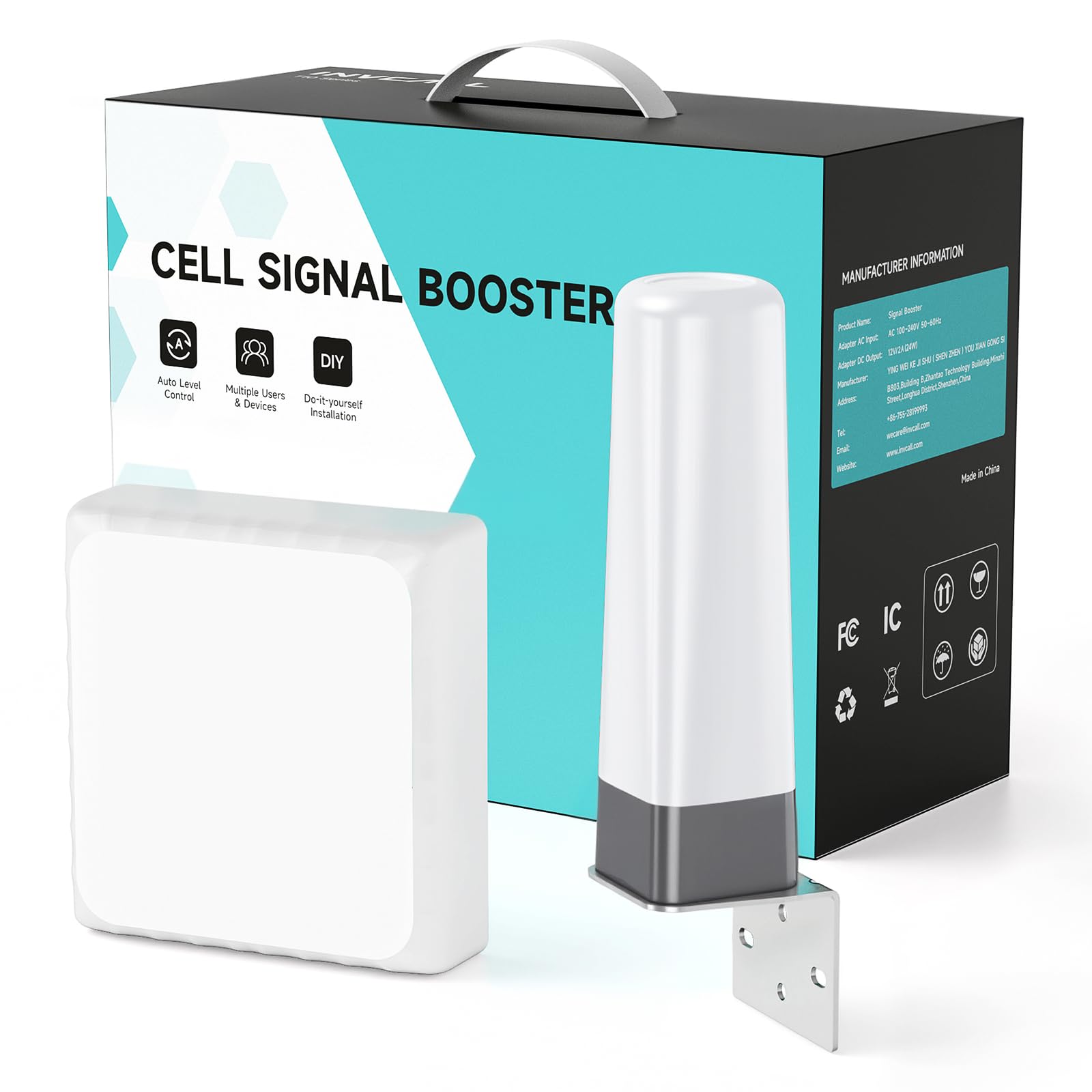 Amazon.com: Cell Signal Booster for Home at&t Verizon T-Mobile