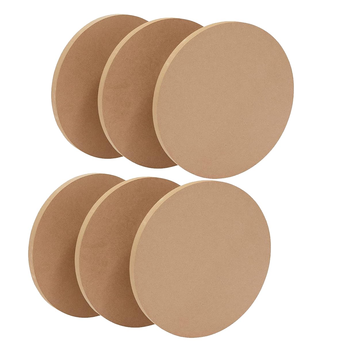 Tokyodo Plain MDF Base for Art and Craft, Round Shape, for Resin Art, Mandala Art (1, 8 Inch)-image-30