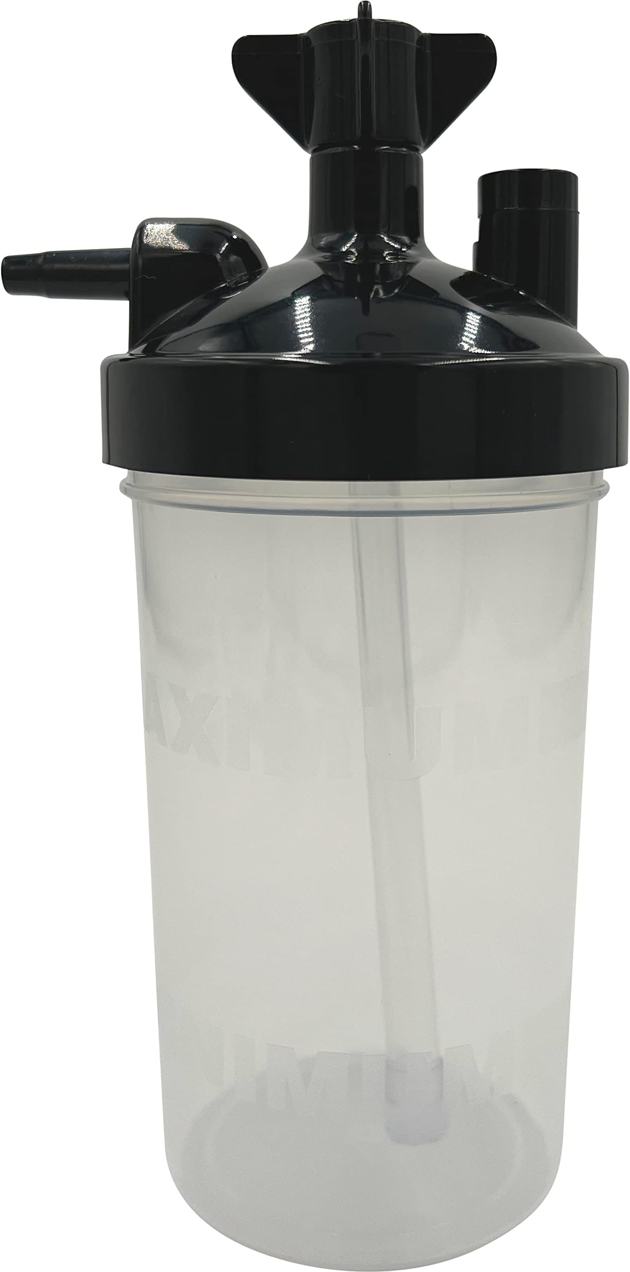 1pk Oxygen Humidifier Bottle, 350ml w/Pressure Relief Valve