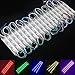 VIPMOON 200Pcs/600LEDs Storefront Lights DC 12V 5050 RGB SMD LED Strip Light Module Lights Waterproof 12mm Clip