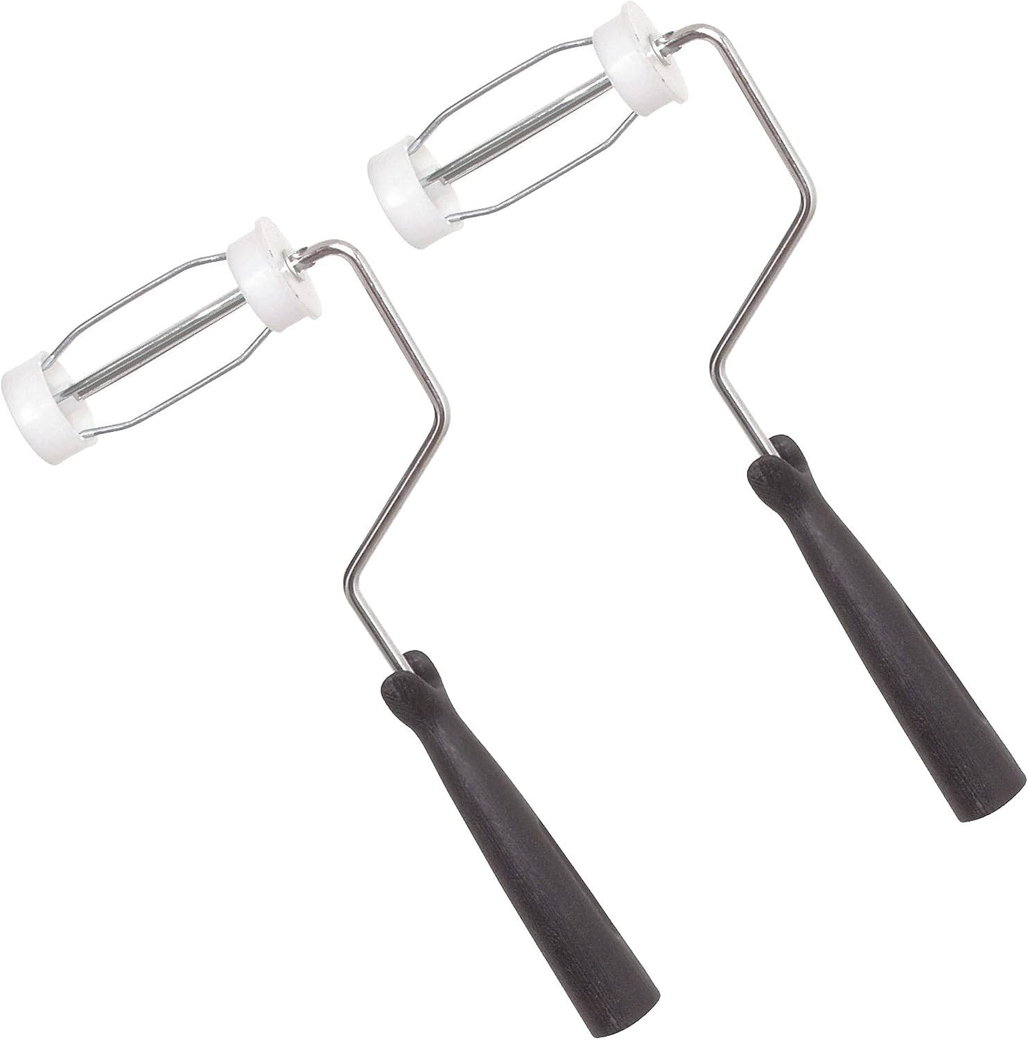 Heavy Duty 4" inch Paint Roller Frame w/Threaded Grip for Extension Poles (Pack of 24)