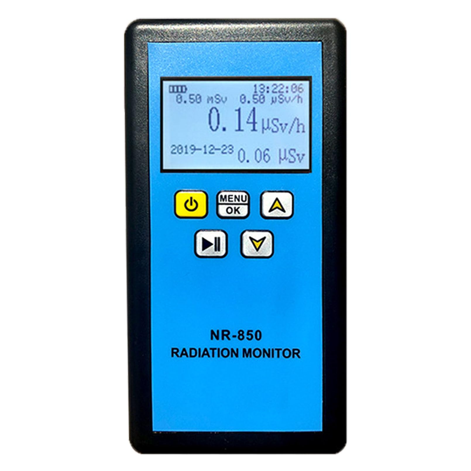 Detector EMF digital con pantalla LCD para medir radiaciones del hogar