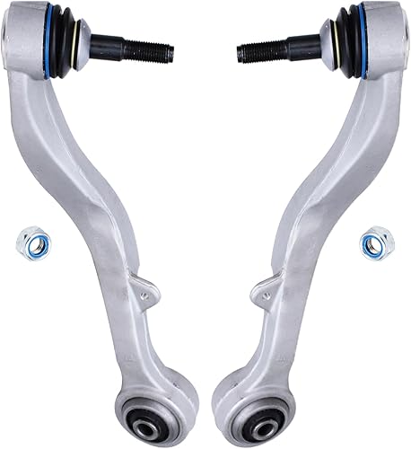 Miniatura 490 de Detroit Axle - Kit de brazos de control delanteros de 8 piezas para Dodge Ram 1500 2006-2008 5-Lug, 2 brazos de control superiores con rótulas, 4