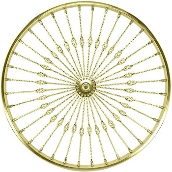 Amazon.com : Lowrider 26 Bike Steel Front Wheel Twisted CAGE 36