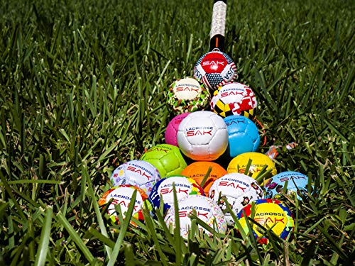 image for Lax Sak 03 Pack American Flag Lacrosse Training Ball - Same Weight & S