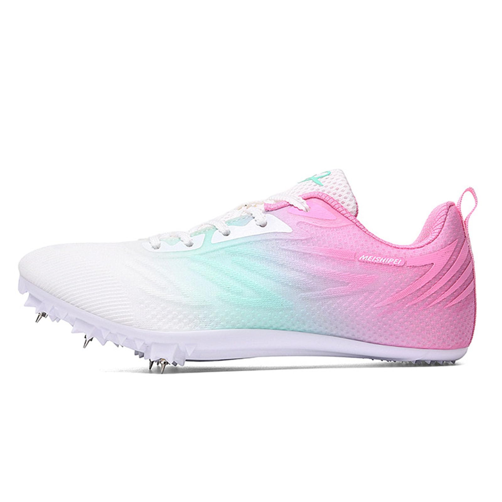 Zapatillas de Atletismo Mujer con 7 Clavos, Zapatos Correr Ligero Resistente ara Running Sprint Salto Largo,Training al Aire Libre