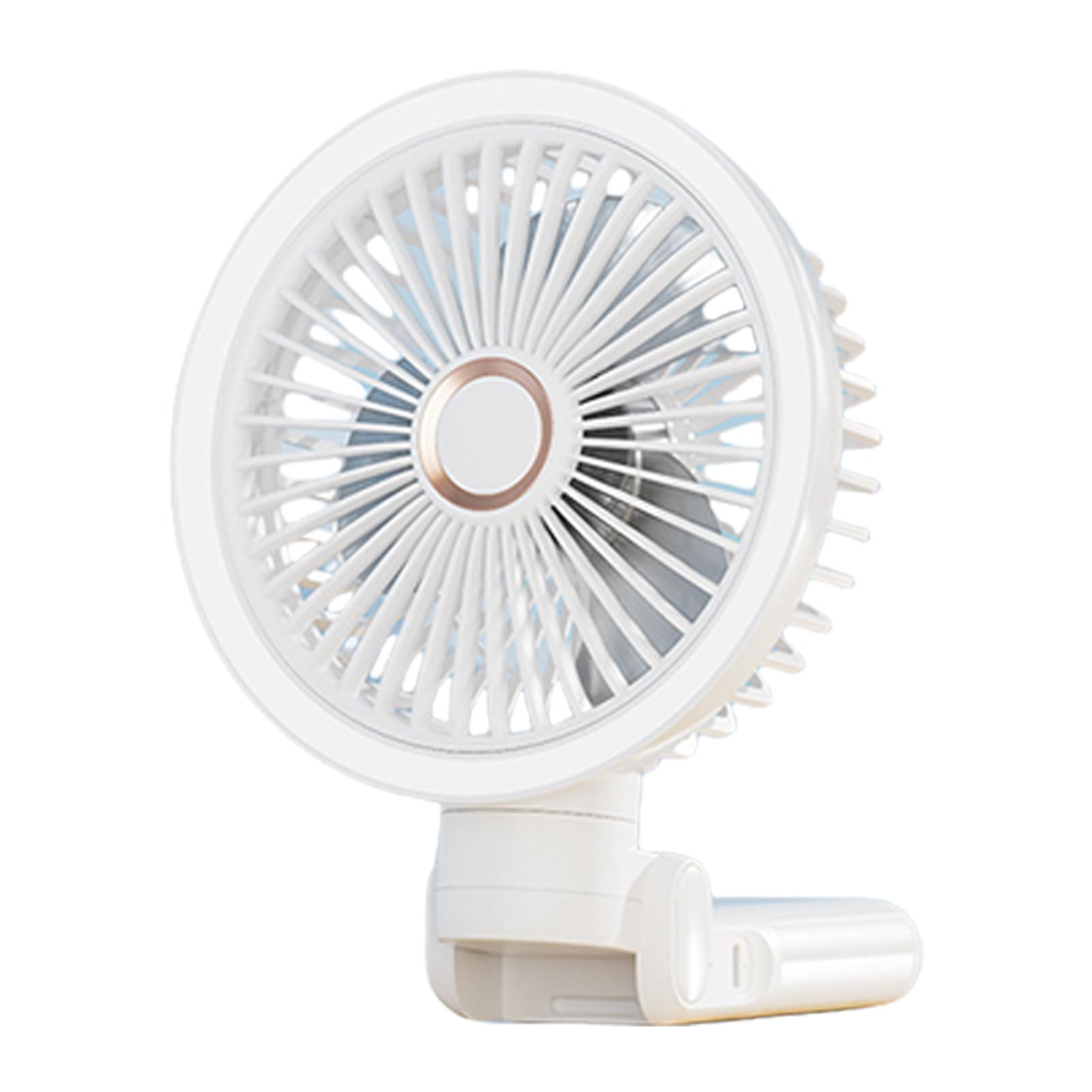 Ventilateur de bureau à pince silencieux et performant sans fil