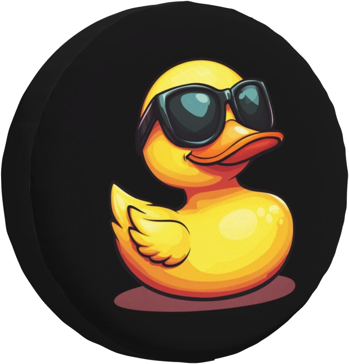 Funny Duck Spare Tire Cover Universal Wheel Protector Cute Duck Tire Covers for Truck Rv SUV Travel Trailer Camping 17 Inch