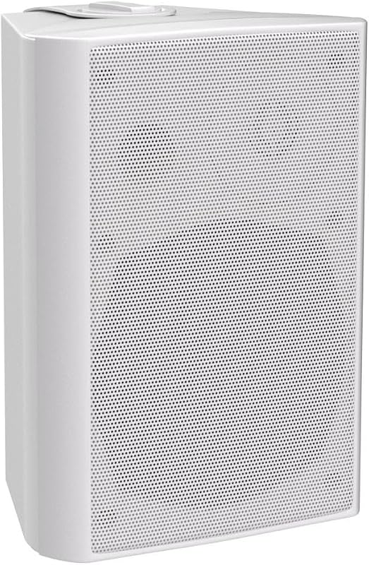 Herdio 5.25" Bluetooth Vízálló Kültéri Hangszóró - 200W Teljesítmény, Beltéri-Kültéri Használatra, Fali Konzollal, Fehér