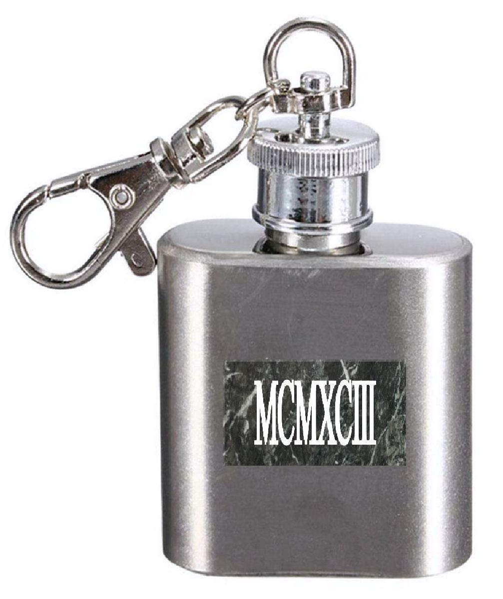 Flasque porte-clés 1993 : ne manquez plus jamais de votre boisson préférée en voyage