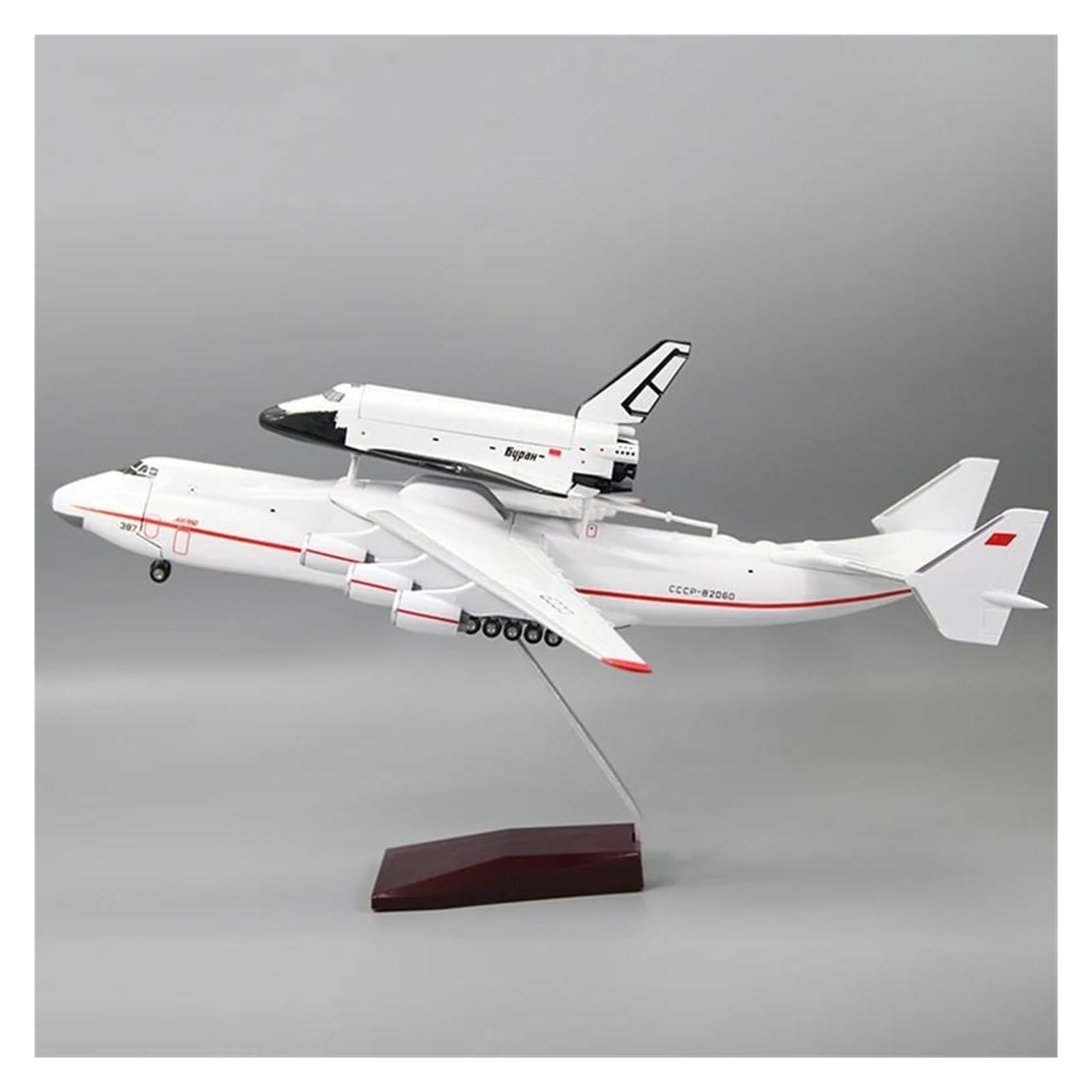Modelo de avión Antonov AN-225 Mriya para decorar despachos y salas de coleccionistas