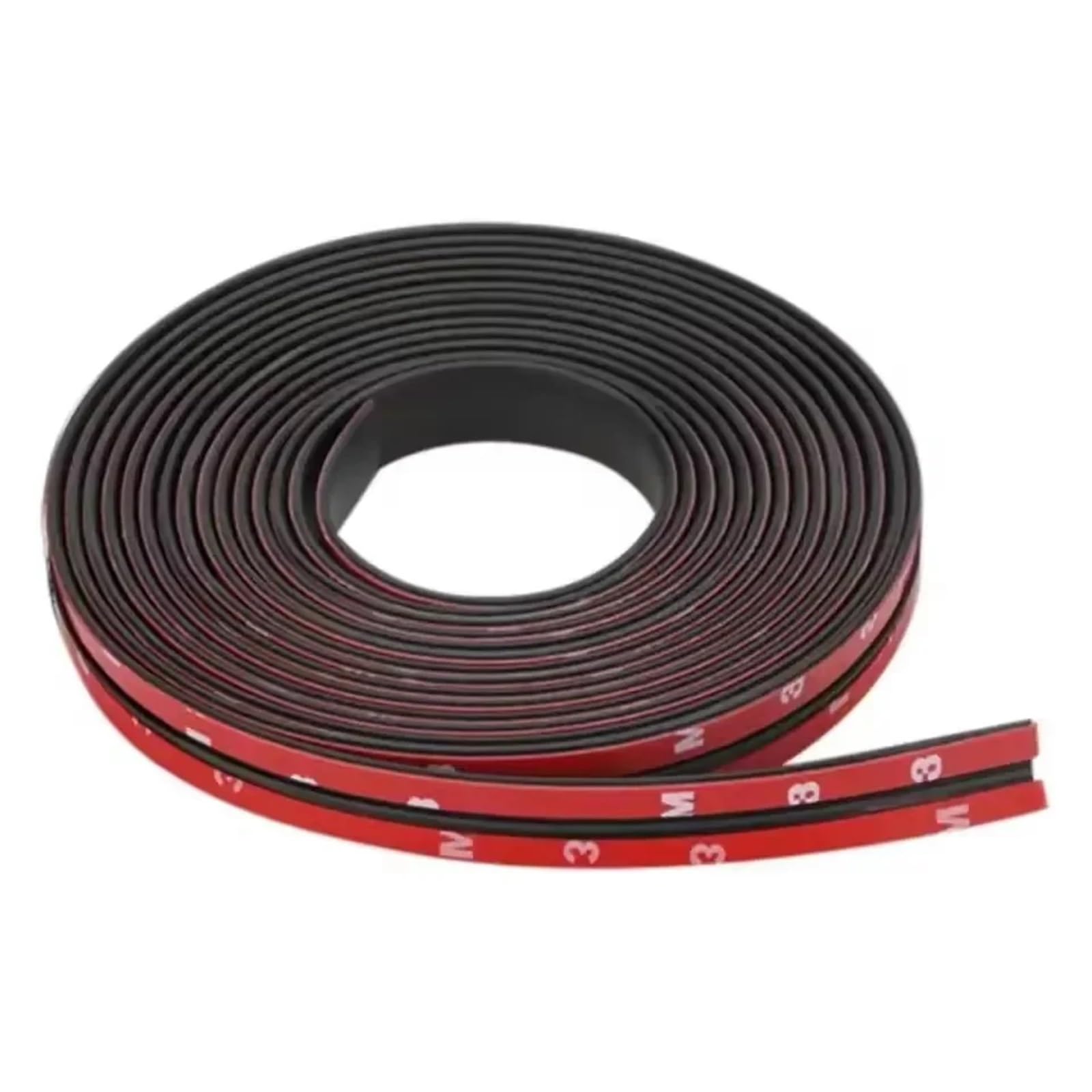 Vamhhx One Color Car Rubber Sealing Strips Auto Roof Windshield Sealant Protector Window Seal Strips Sound Insulation Tape 14/19Mm 2M Rubber Car Seals Edge Sealing Car Door Rubber Seal(19Mmx2m)