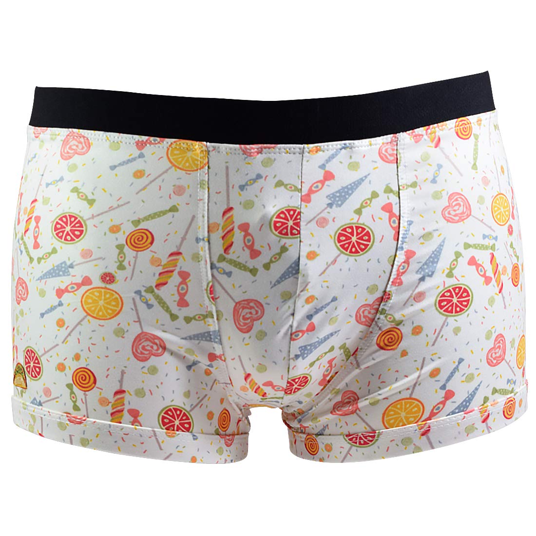 Sweets & Treats Super Soft Breathable Boxer Brief Trunk, Fun Print Men's Underwear :: Candy Factory