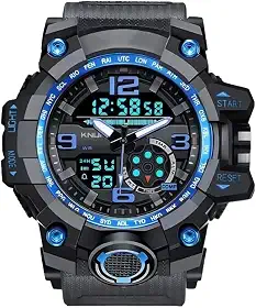Relogio Masculino Shock Esportivo Grande Resistente À Água