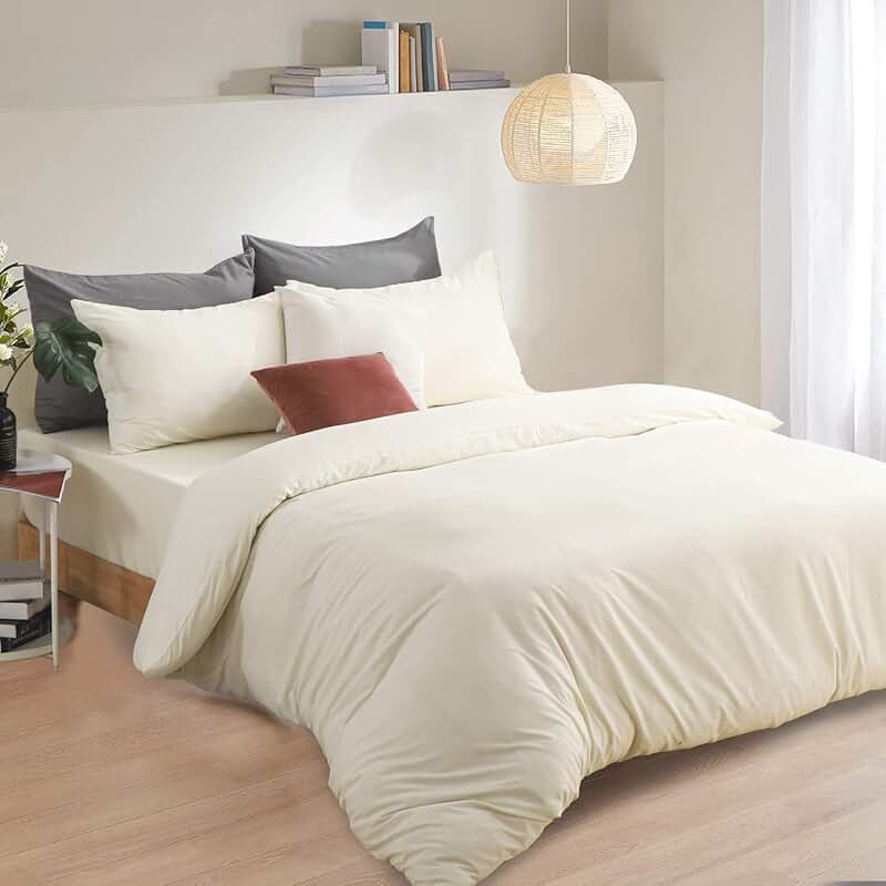 Amazon.co.uk cream duvet covers