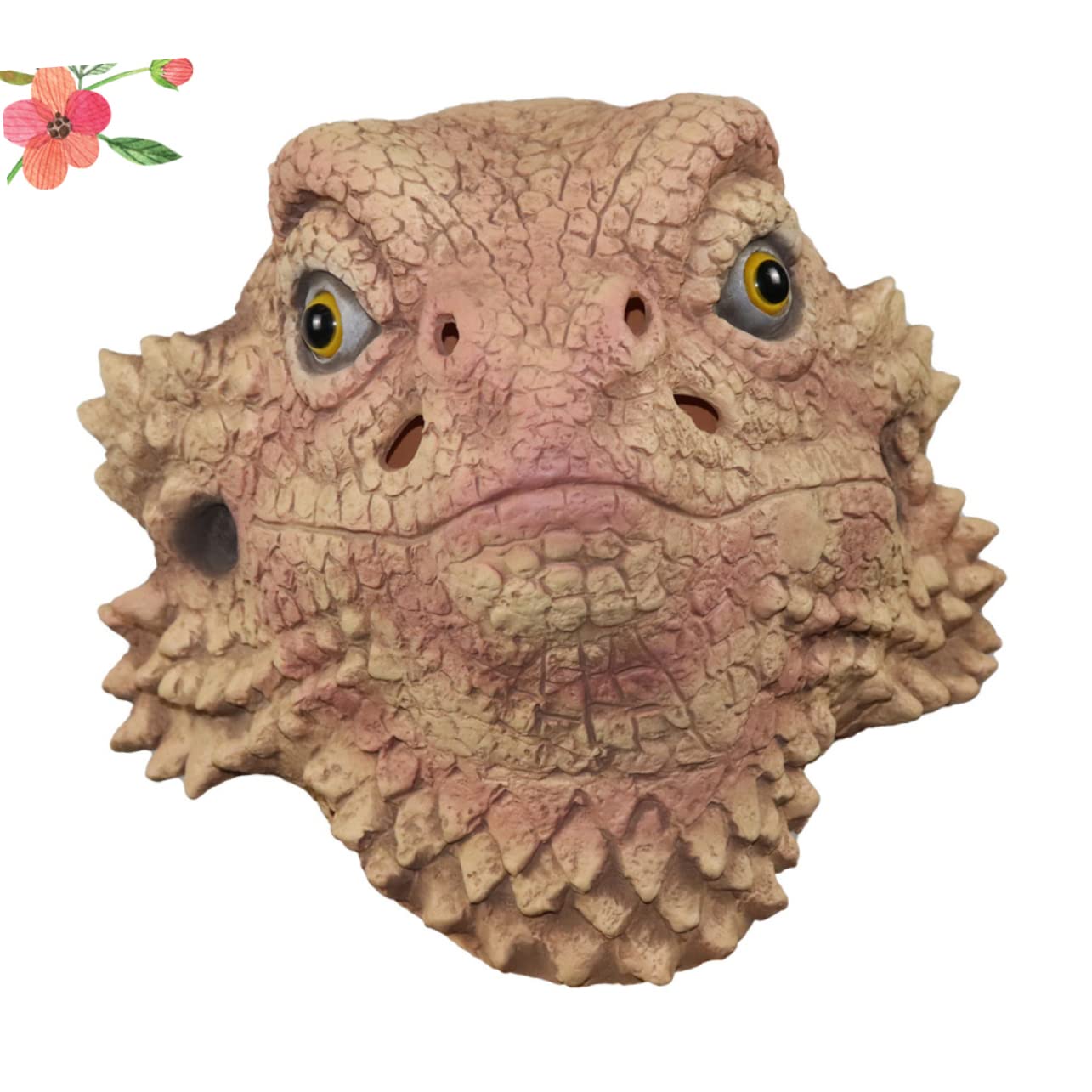 VICASKY 1 Pezzo Maschera Animale Lizard per Halloween e Feste Copricapo per Adulti Ottima