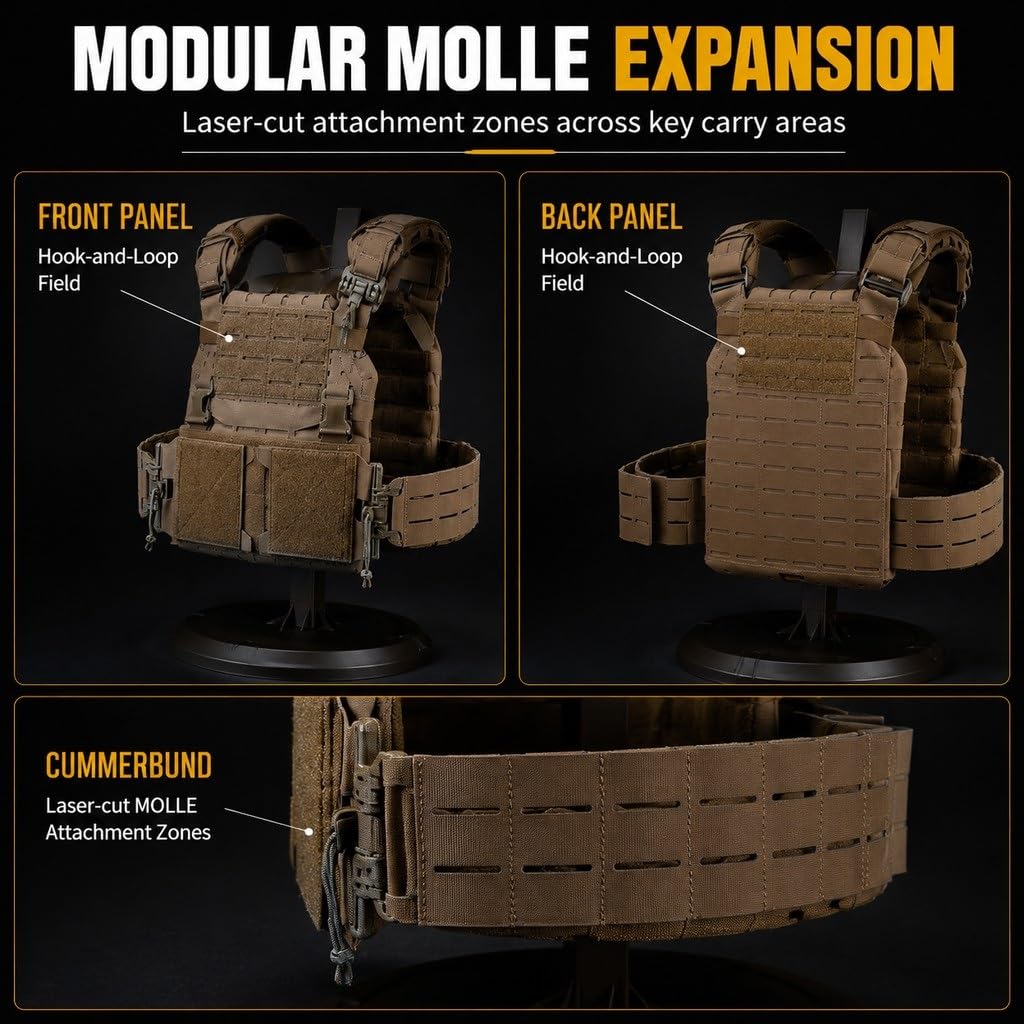 Kamizelka Taktyczna ARC V2 Lekki Nośnik Płyty Z Mechanizmem Szybkiego Uwalniania Modułowy Molle Outdoor Armor Carrier Do Szkolenia Służbowego