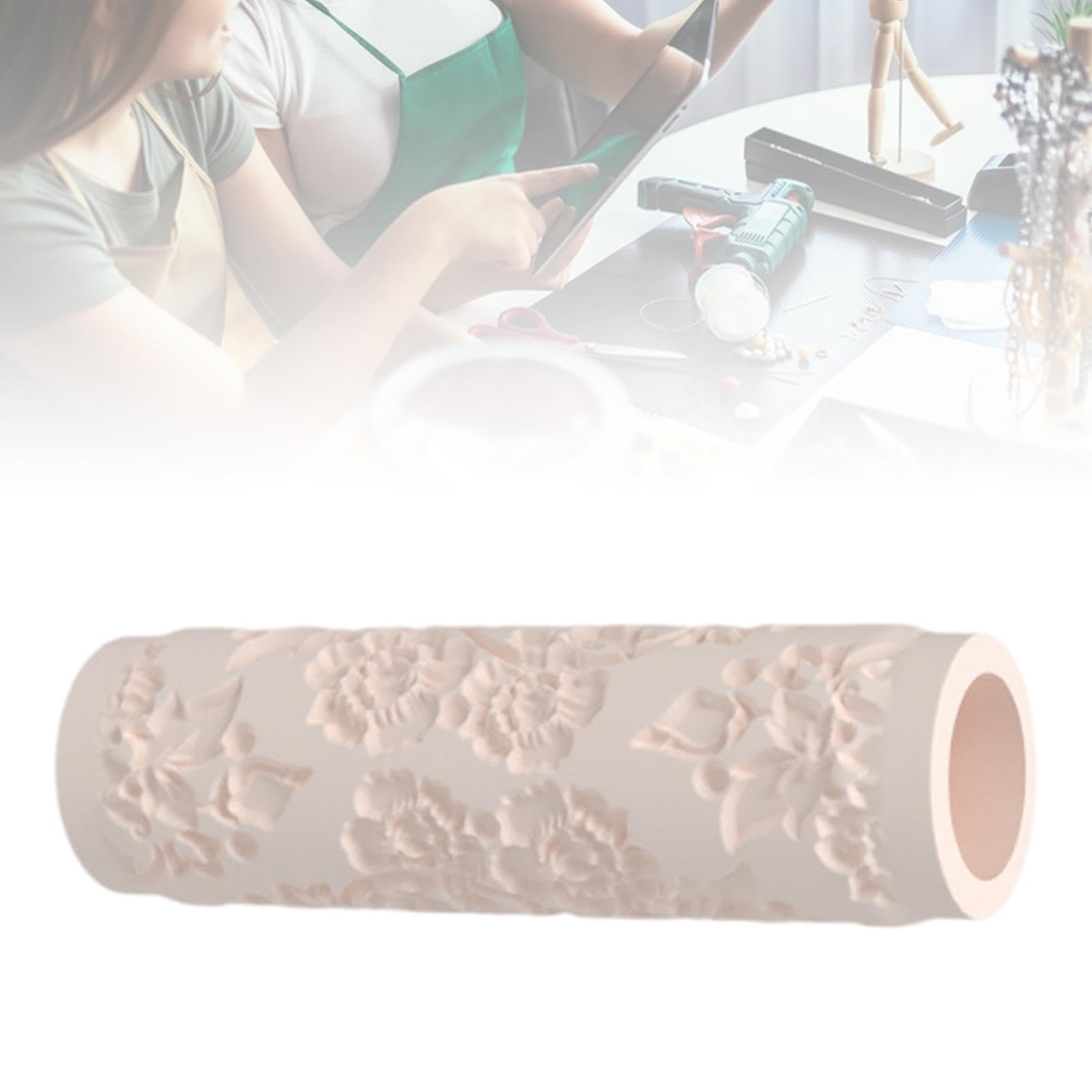 Enakshi® Flower Clay Texture Roller Handmade DIY Earring Jewelry Making Tool Style B|Crafts | Sculpting, Molding & Ceramics | Ceramics & Pottery | Pottery Tools & Sets-picture-13