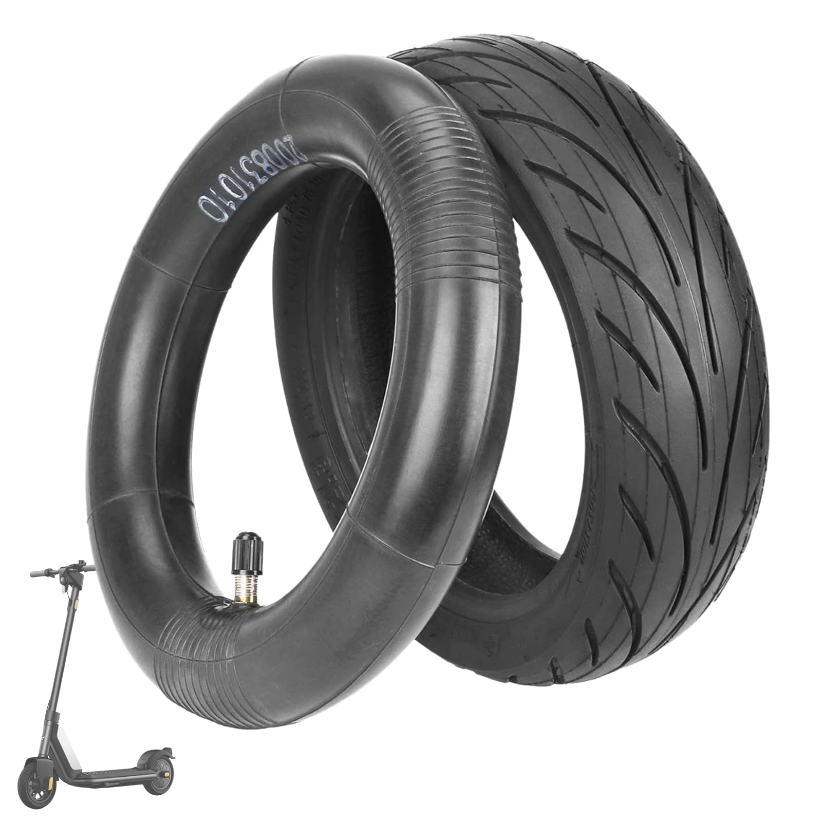 9 x 2,3 Reifen mit 8 1/2 x 2 Schlauch für NIU KQi1 / KQi1 Pro / KQi1 Sport Elektroroller 9 Zoll Innen- und Außenreifen E-Scooter Ersatzreifen (1 Satz)