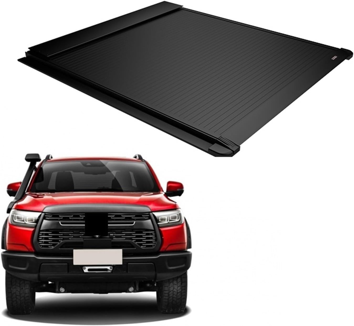 4x4 Pickup Truck Bed Cover Retractable Roller Compatible with PAOCANNON