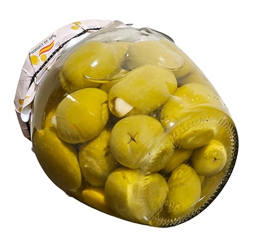 Grotaminarda | Aceituna Rellena de Ajo | Aceituna Rellena de Ajo | 20oz/580grs | Paquete de 1