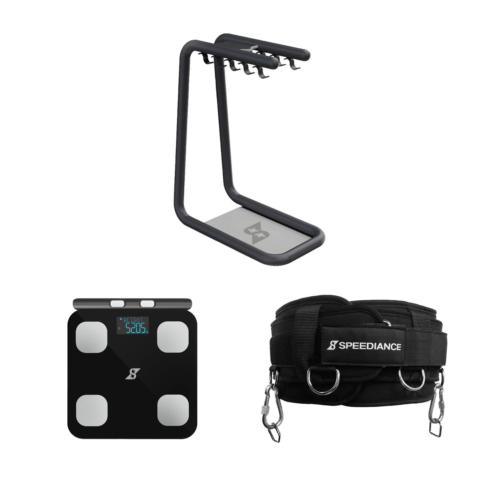 Speediance Trainingszubehör-Set Zubehörstation Smart Scale Trainingsgürtel