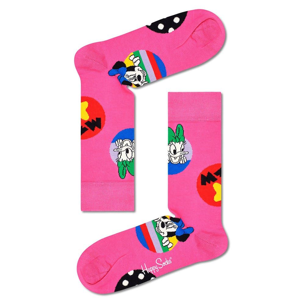 Happy Socks Unisex Daisy & Minnie Dot Sock Calcetines, multicoloured, 36-40