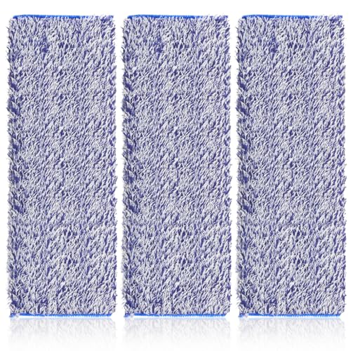 3 Pack Microfiber Dusting Pad for Bona Family of Mops Washable & Reusable Pads for Bona Hardwood Floor Cleaner Mop Mop Pads Refill for Hard Surface Floors