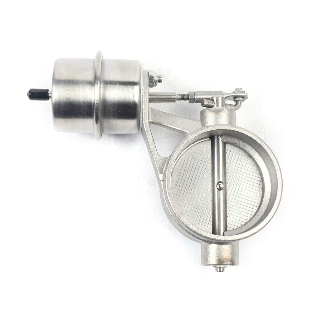 Auspuffklappe 63mm / ~2,5" Ø Elektrisch Edelstahl Klappen mit 2 Fernbedienungen 12V 7PSI für Rohrleitungen mit Einem Außendurchmesser von 2,5 Zoll