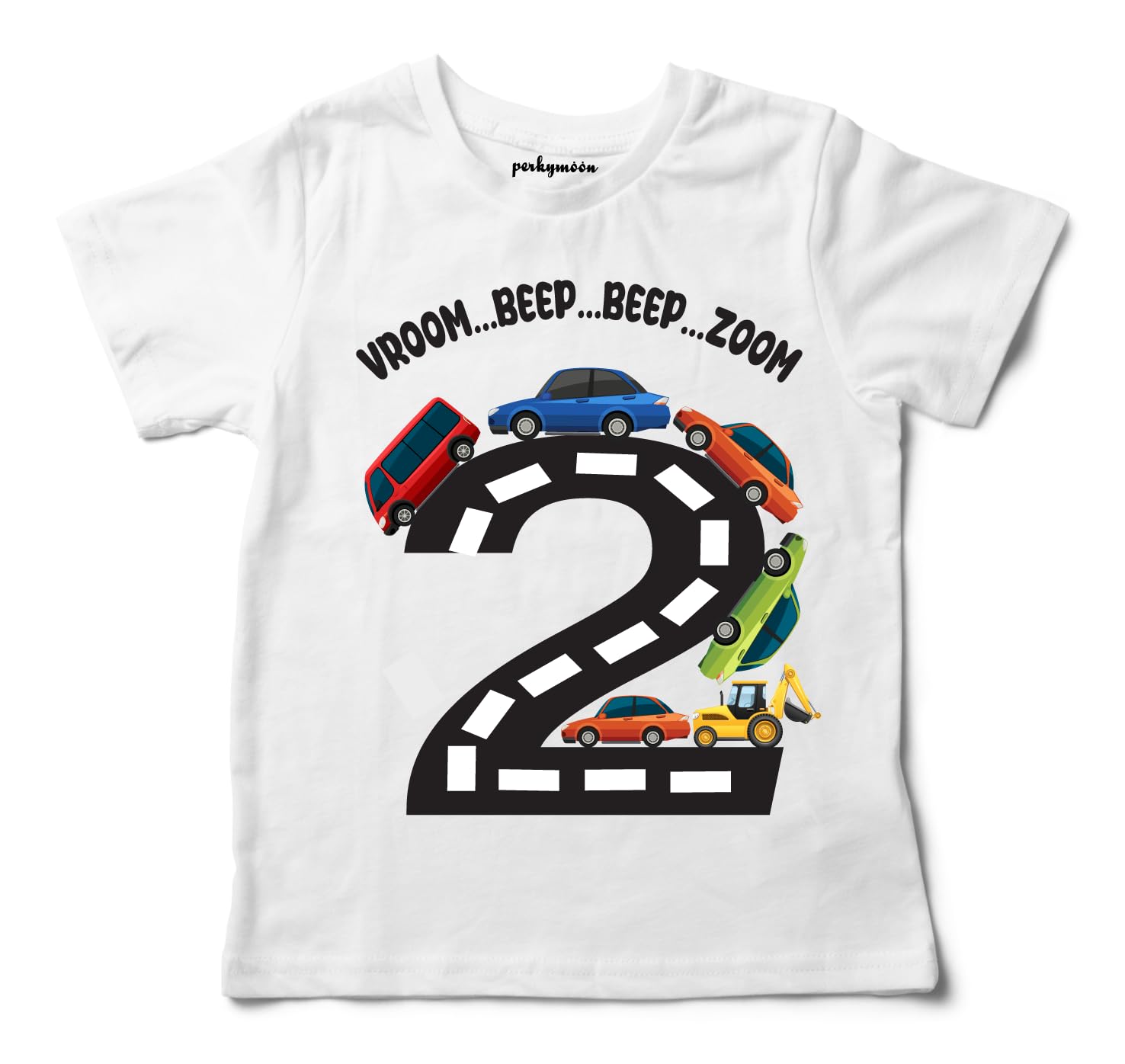 Theme based birthday printed 100% cotton t-shirt for baby girl and boy