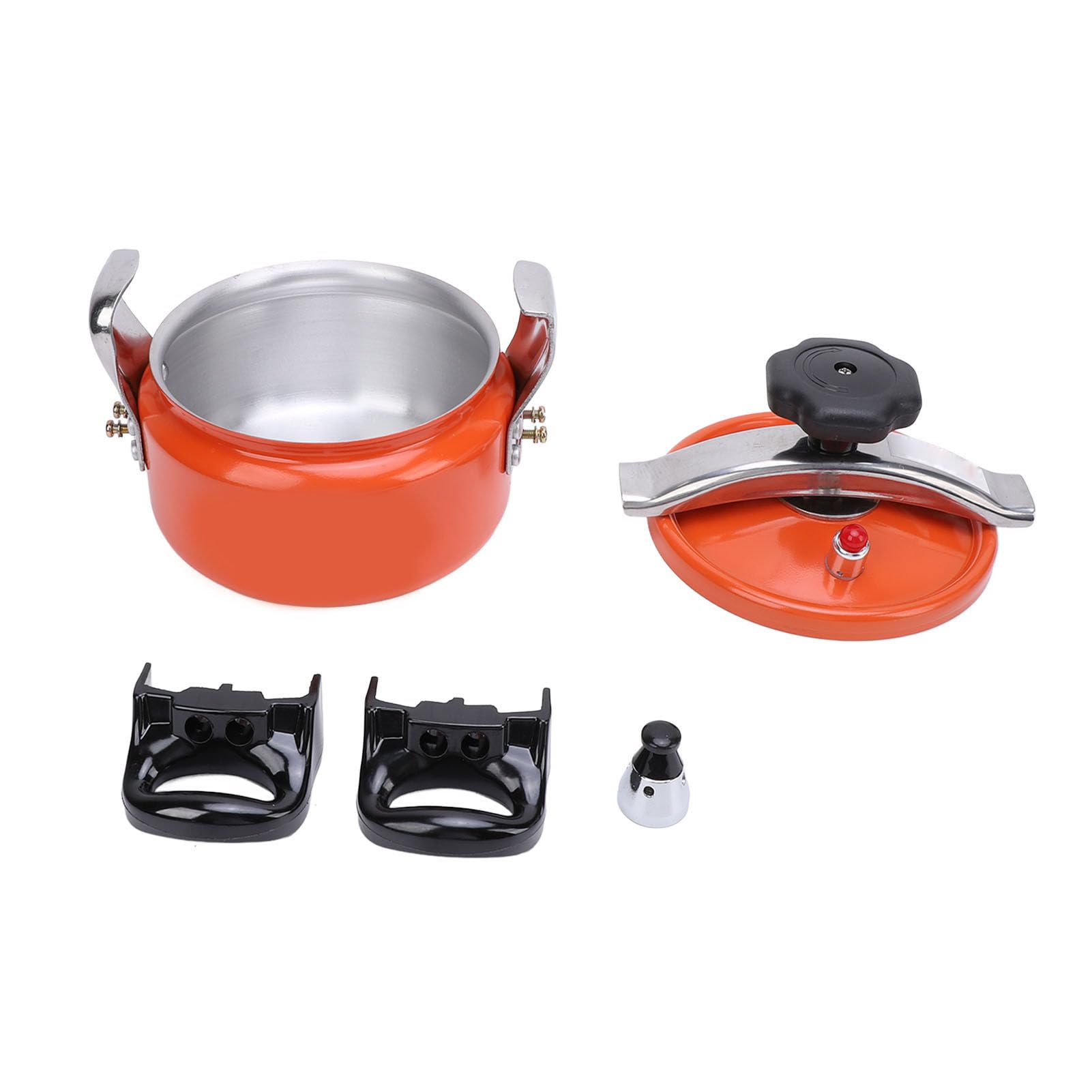 Autocuiseur, Autocuiseur à Double Fond en Alliage D'aluminium, Facile à Ouvrir et à Fermer, pour Cuisinière à Gaz (1.5L)