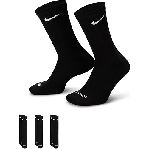Nike Everyday Plus Cushion Crew Socks 3-Pair Pack