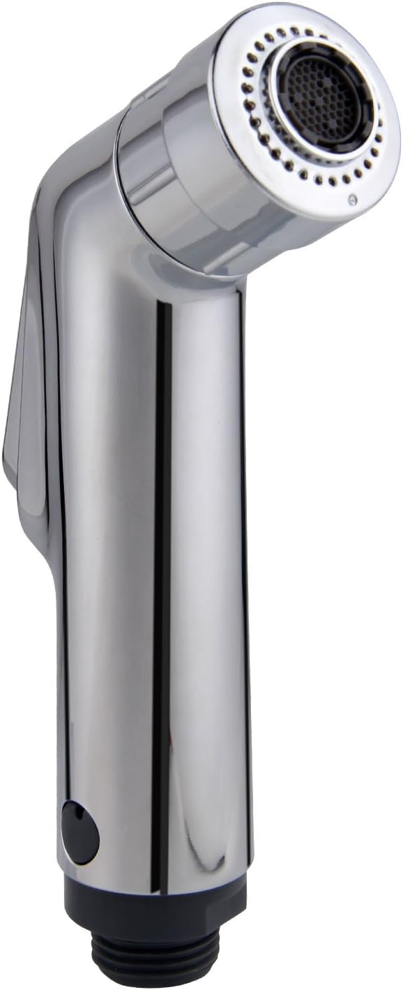 TWJD Hand Held Bidet Sprayer Shattaf,Stainless Steel Douche Toilet Sprayer,Polished Chrome