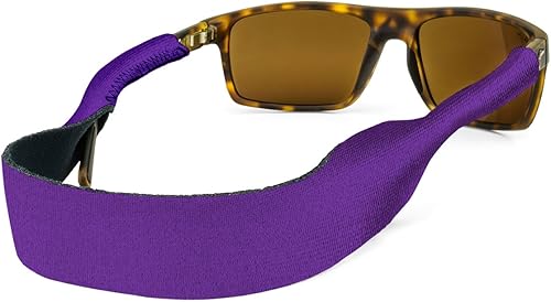 Croakies XL - Sujetador de anteojo para niños Croakies, Púrpura, XL