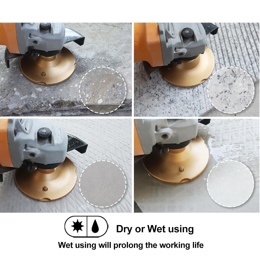 SHDIATOOL Diamond Chamfer Bits,Countersink Bits,Beveling Bits for Milling Shaping Porcelain Tile Marble Ceramic Granite