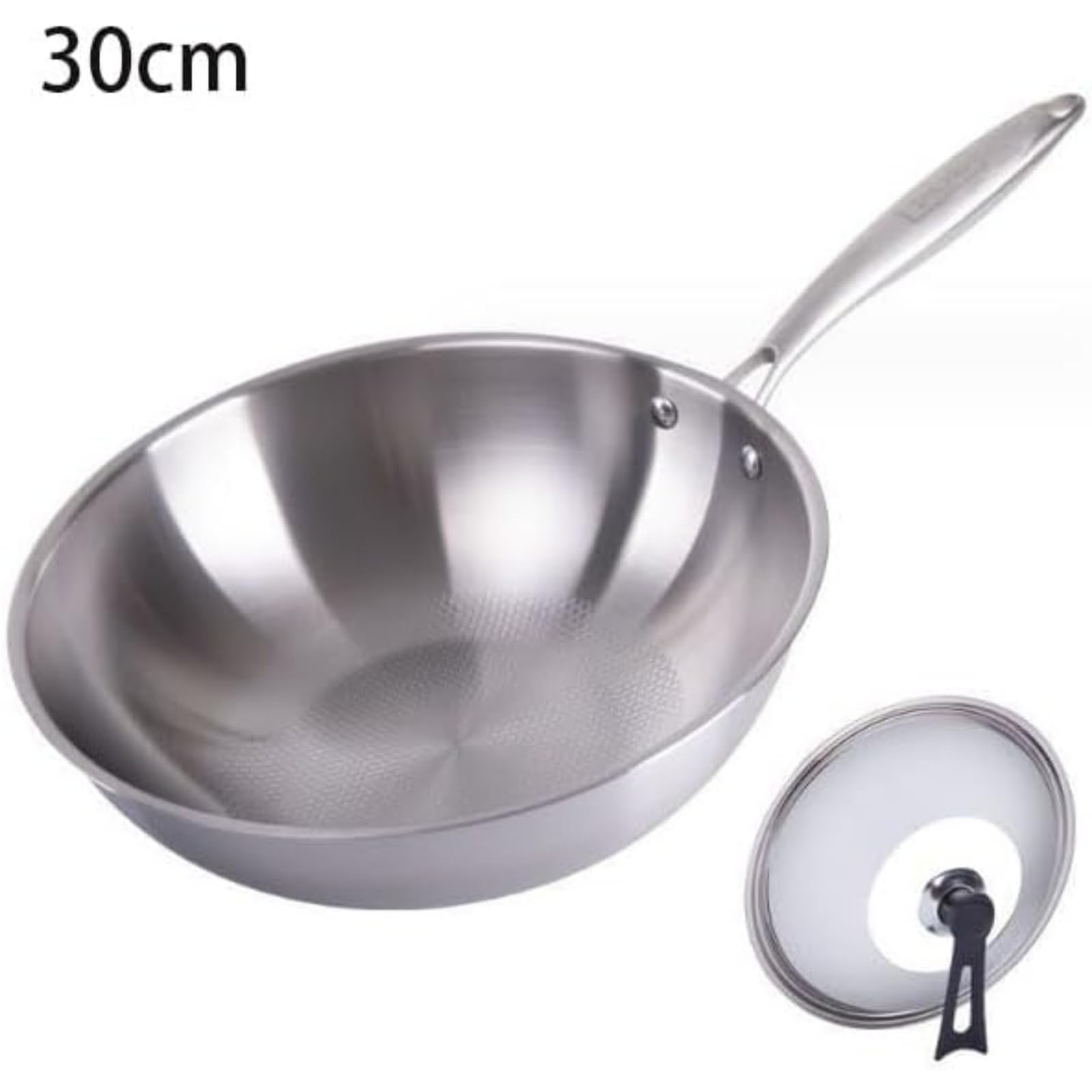 30cm ステンレス フライパン*5 ステンレスフライパン 30cm IH対応 業務用 ステンレス コーティング