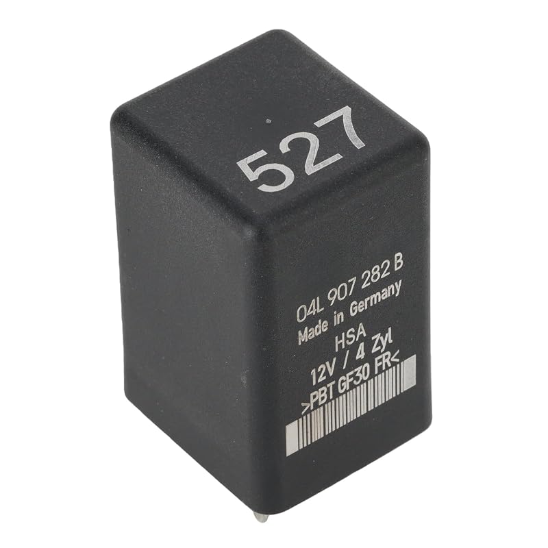 Relé da vela aquecedora EC-HPOCKET 04L907282B #527 12 VCC 40 A, 9 pinos para SEAT 1.6L/2.0L – 1 unidade
