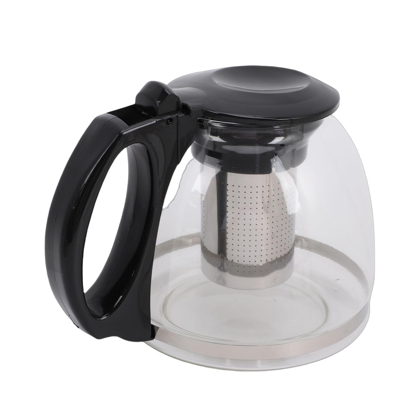 AUNMAS Elektrischer Türkischer Teebereiter, 2000 W, Glas-Teekessel mit Borosilikatglas-Teekanne und Edelstahl-Ei für die Zubereitung von Schwarzem Tee und Kräutertee (EU-Stecker)