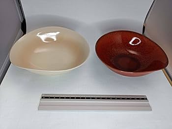 二代目　伊藤　嘉峰　(嘉峰陶苑) 『柿釉』　大皿　清水焼 Amazon.co.jp: 嘉峰窯 伊藤聡 たわみ鉢 2個セット 京焼 清水焼