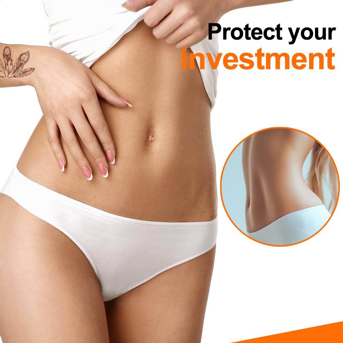 360 Wrap Around Lipo Foam Flattening BBL Ab Board Post Surgery Liposuction Abdominal Compression Belly Wrap Band Tummy Tuck Lipo Board - Image 5