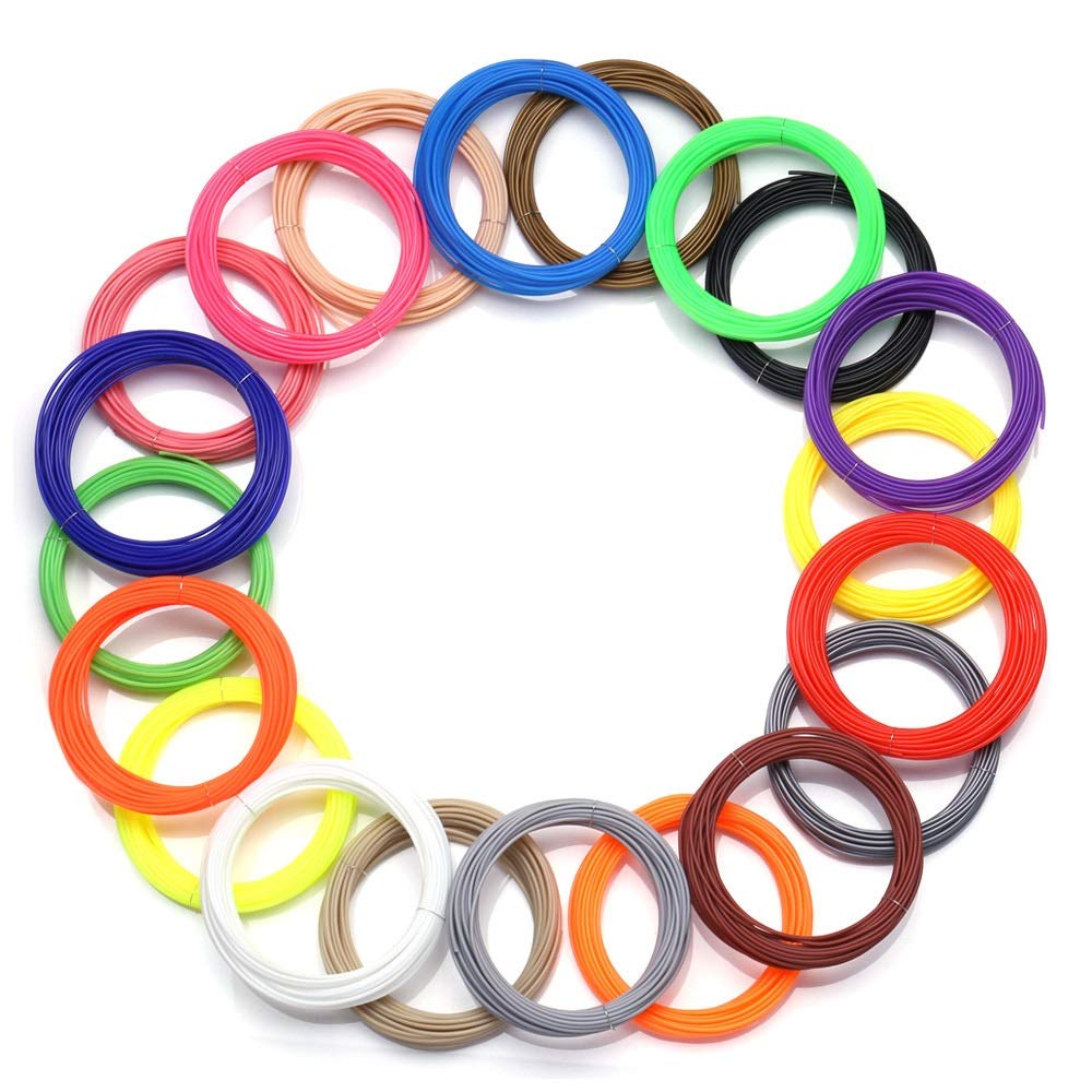 20 Colori o 10 Colori o 5 Colori/Set 3D Penna filamento ABS/PLA 1,75 mm plastica Gomma per Stampa 3D 200 Meter ABS